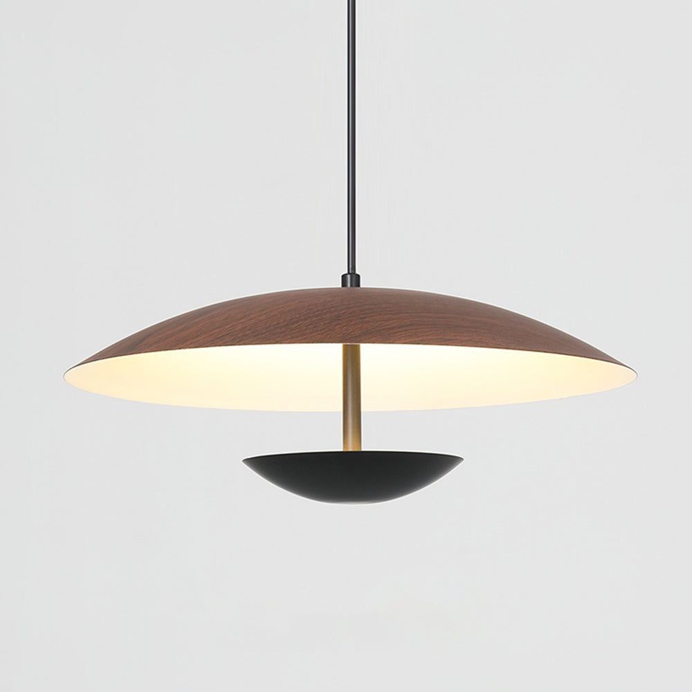Thaluo | Minimalistische Noordse Frisbee Silhouet LED Hanglamp