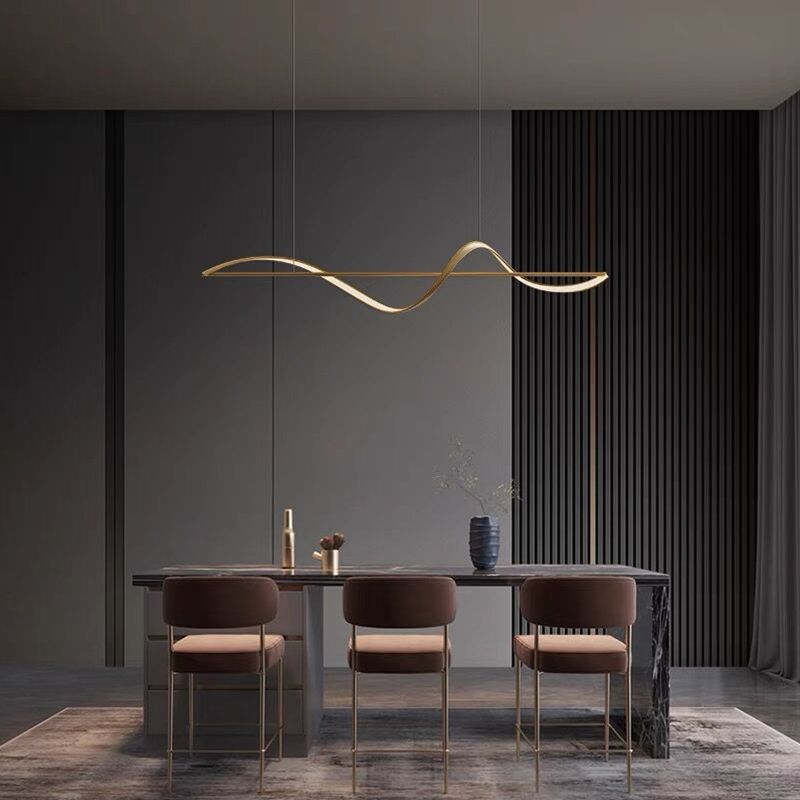 Luxenri | Minimalistische Lineaire Artistieke Silhouet Hanglamp
