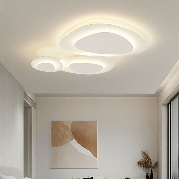 Lyravall | Moderne Wolk Silhouet Metalen Plafondlamp