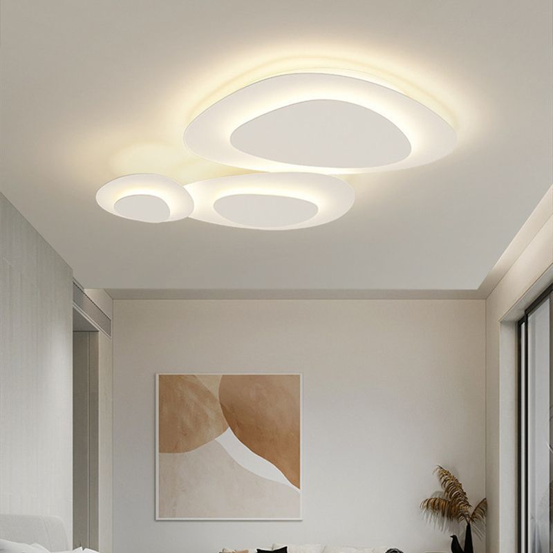 Lyravall | Moderne Wolk Silhouet Metalen Plafondlamp