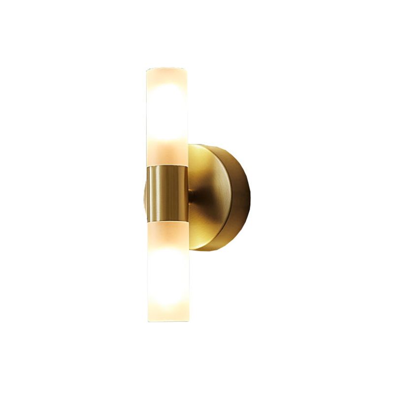 Aerisvold | Moderne Cilindrische Acryl en Metalen Wandlamp