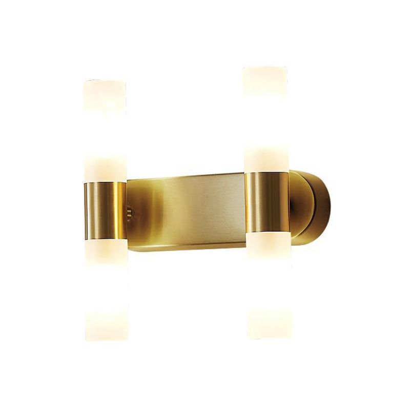 Aerisvold | Moderne Cilindrische Acryl en Metalen Wandlamp