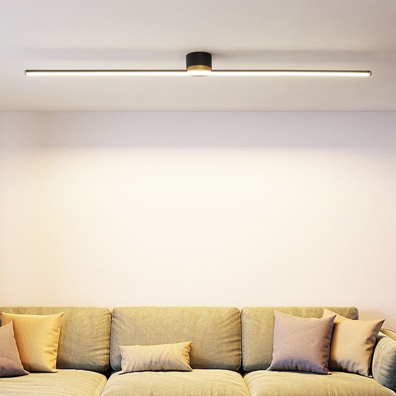 Aethel | Minimalistische Strakke Lineaire Plafondlamp