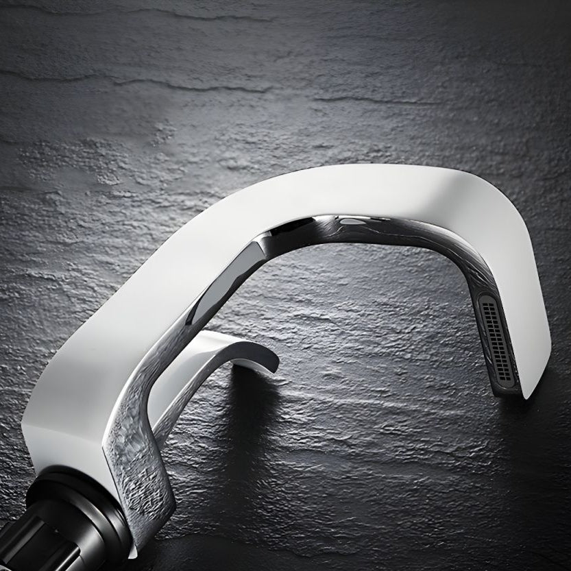 Lythrac | Moderne Hoekige Profiel Waterval Badkamer Wastafelkraan