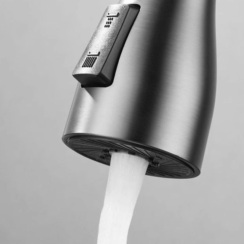 Elthune | Moderne Gooseneck Uittrekbare Draaiuitloop Keukenkraan