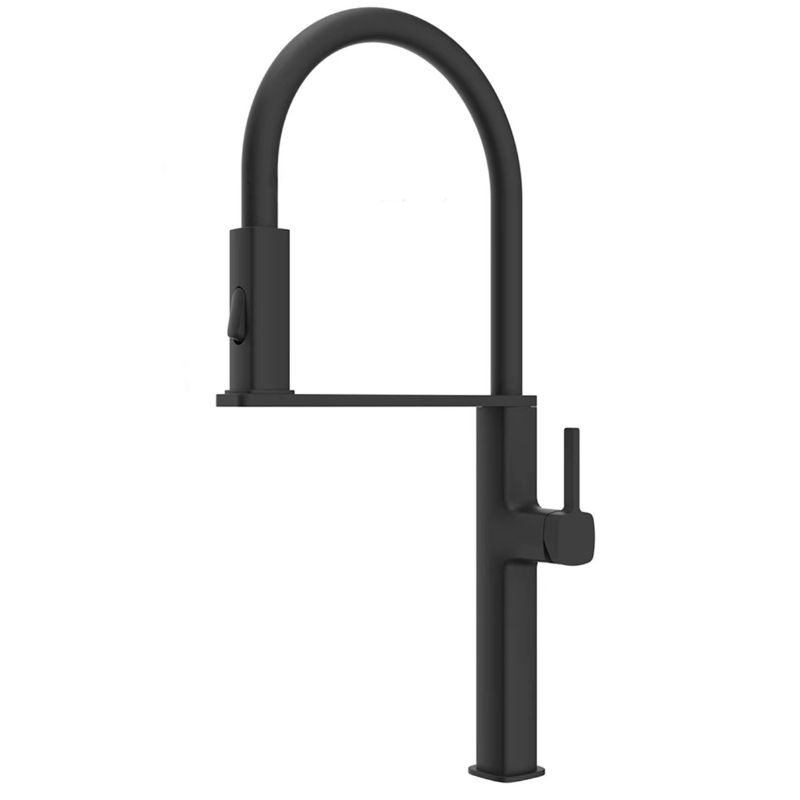 Eldvalla | Moderne Gooseneck Silhouet Draaiuitloop Keukenkraan