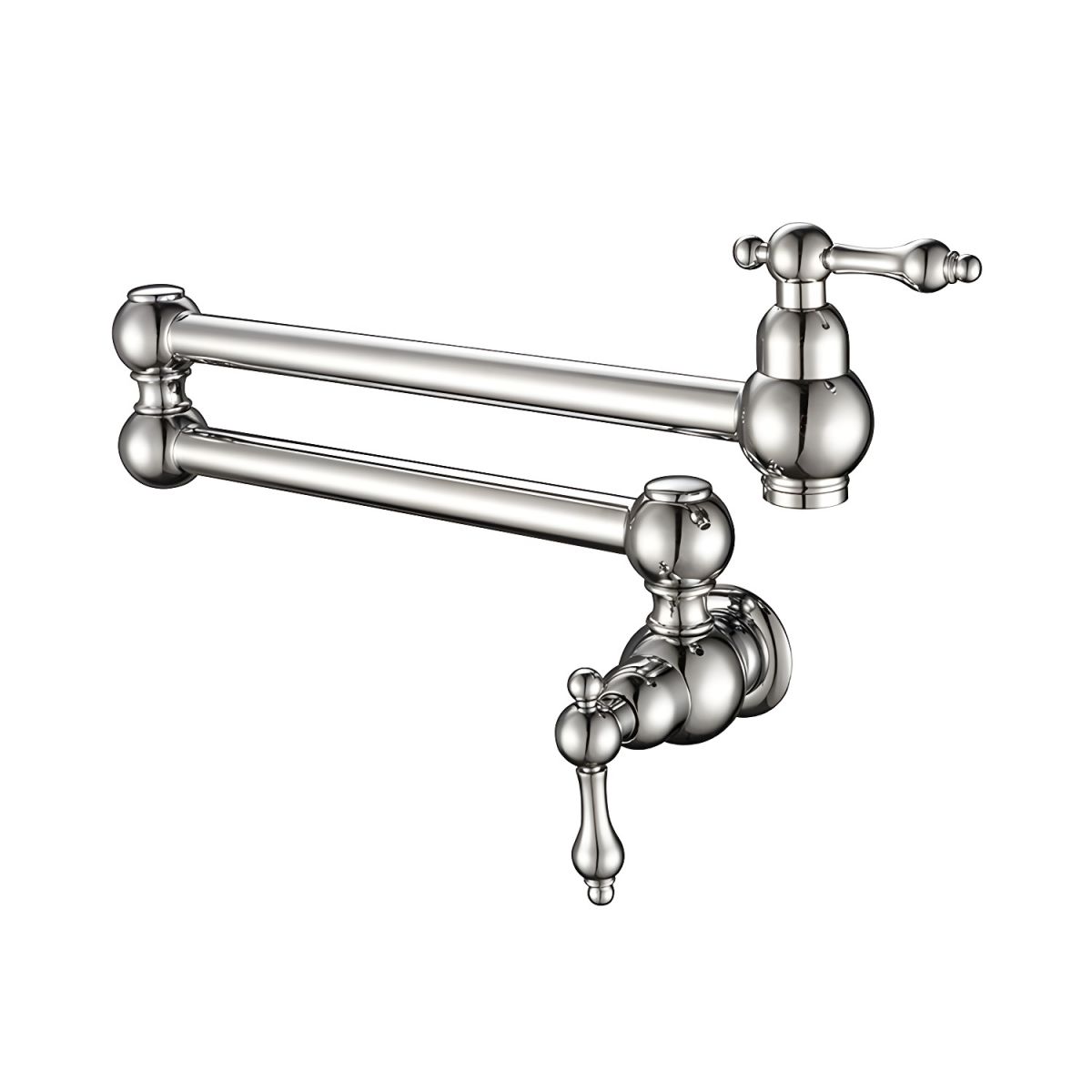 Arvikee | Elegante Wandgemonteerde Articulerende Arm Keukenpotvuller Kraan