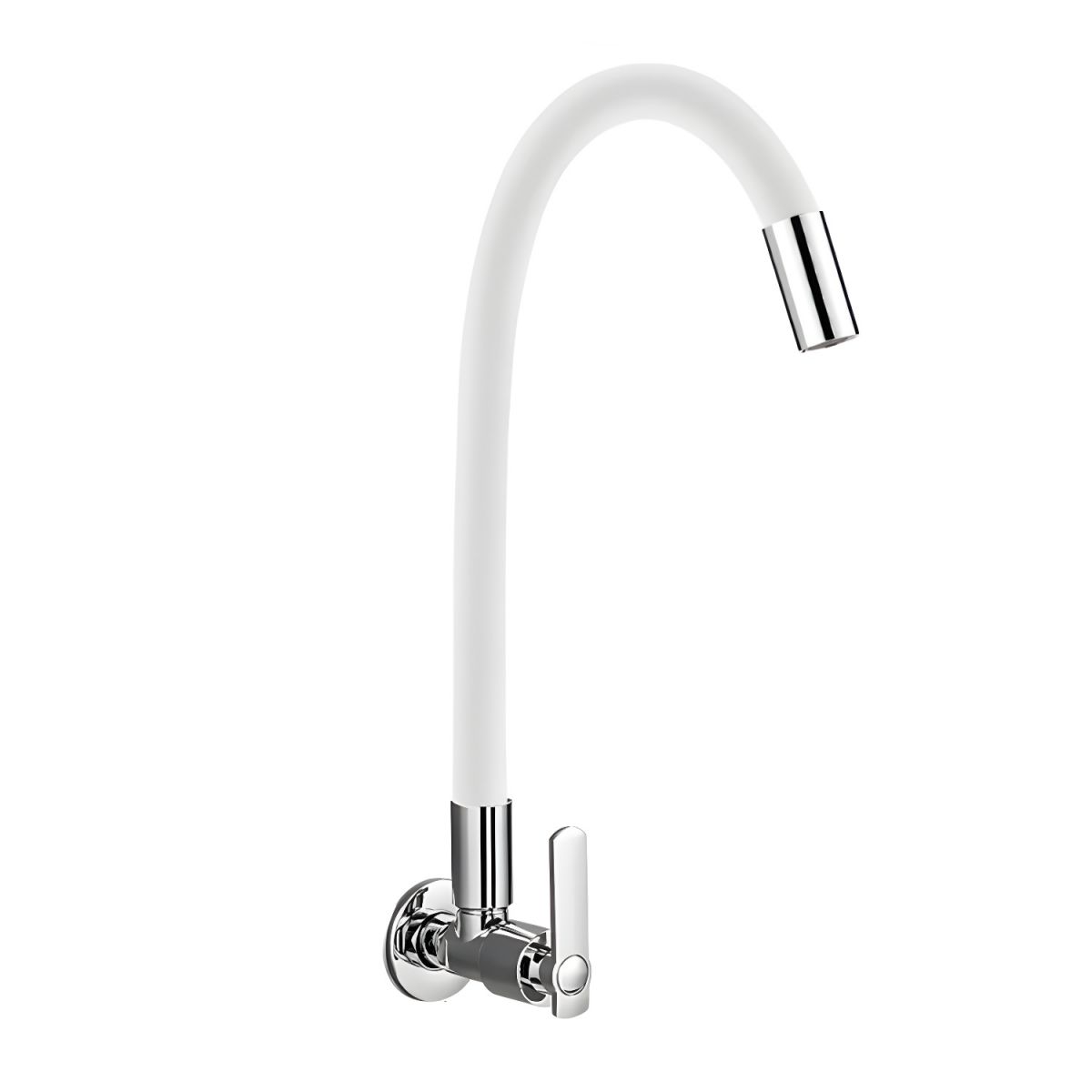 Lythavik | Moderne Gooseneck Draaikraan Wandgemonteerde Keukenkraan