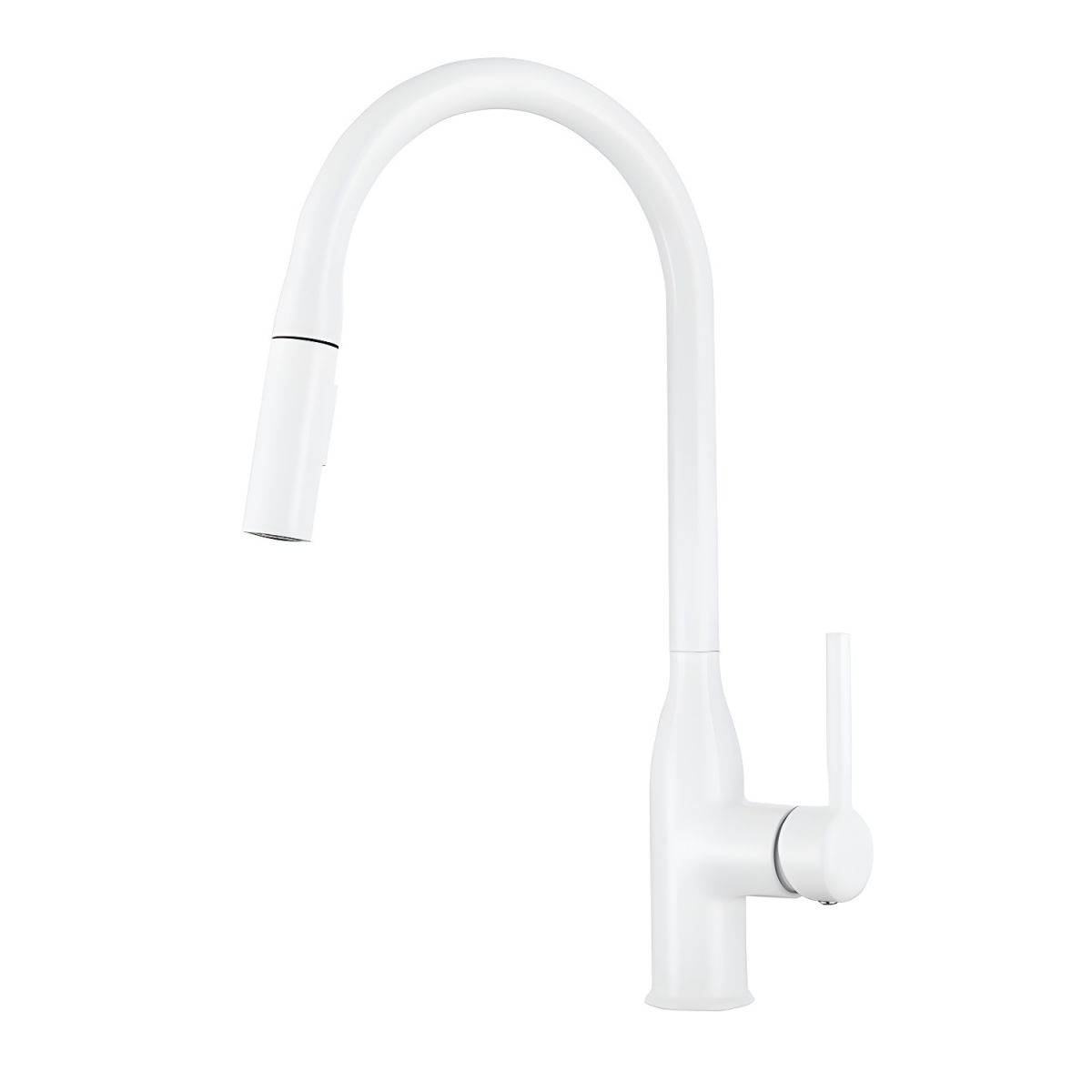 Fjordis | Nordic Gooseneck Uittrekbare Draaikraan Keukenkraan