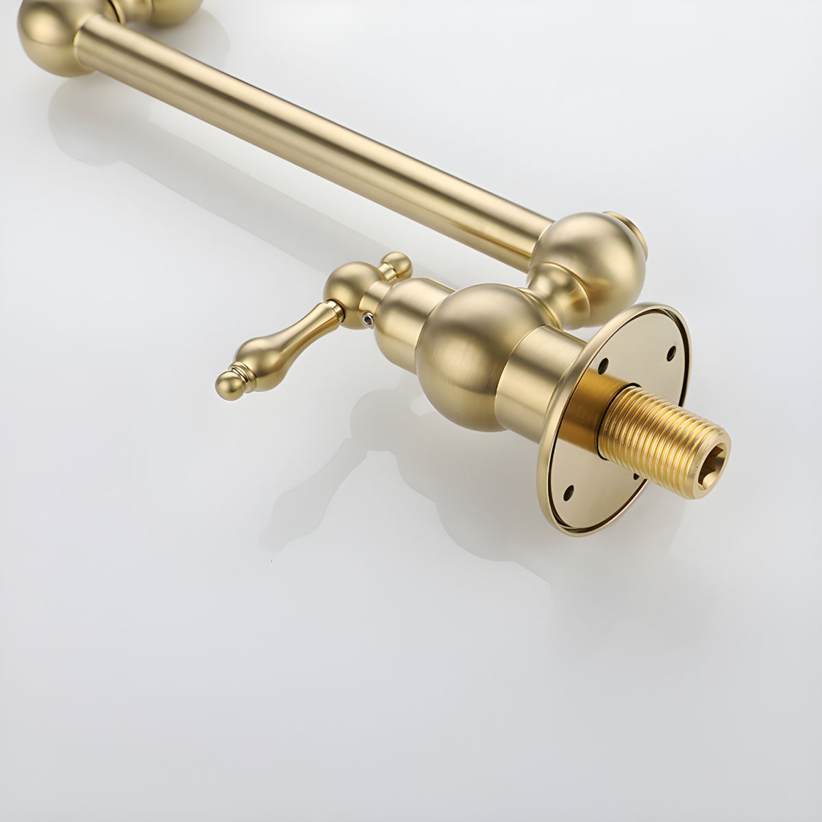 Arvikee | Elegante Wandgemonteerde Articulerende Arm Keukenpotvuller Kraan