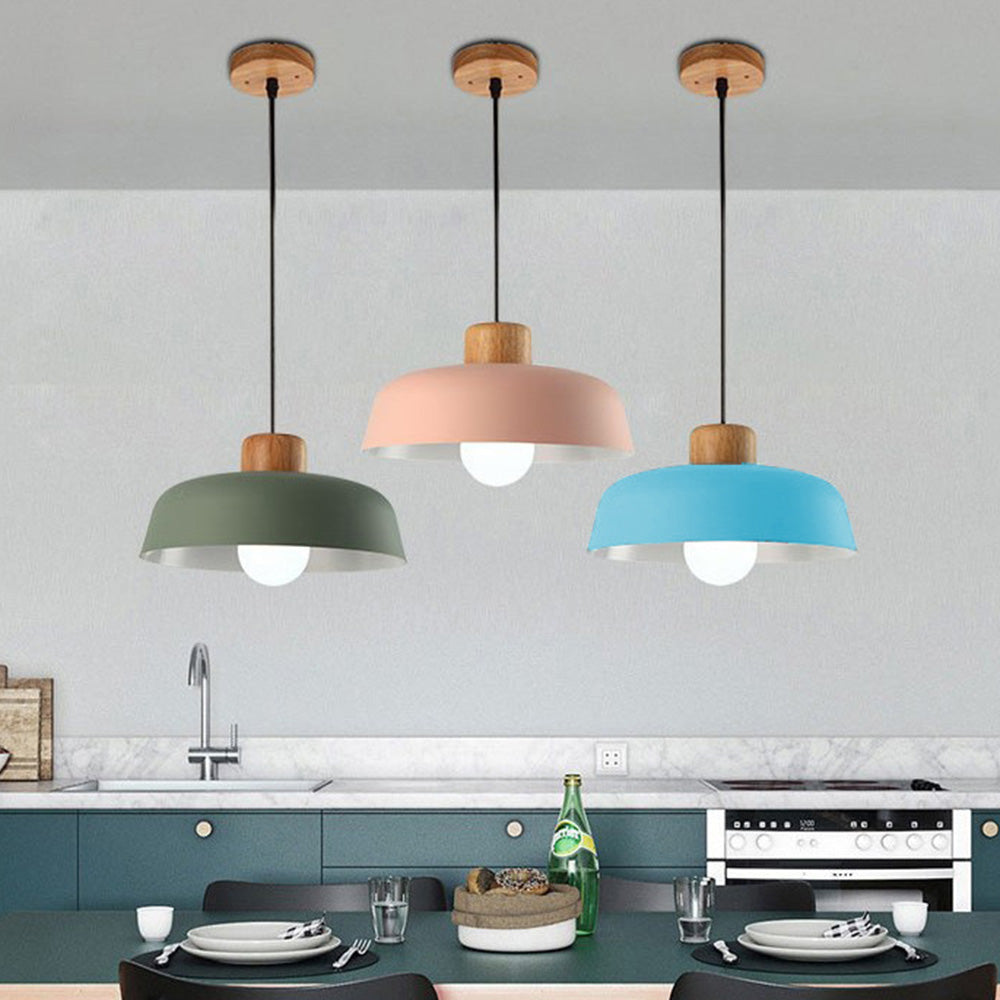 Ligna | Minimalistische Scandinavische Matte Koepel Hanglamp