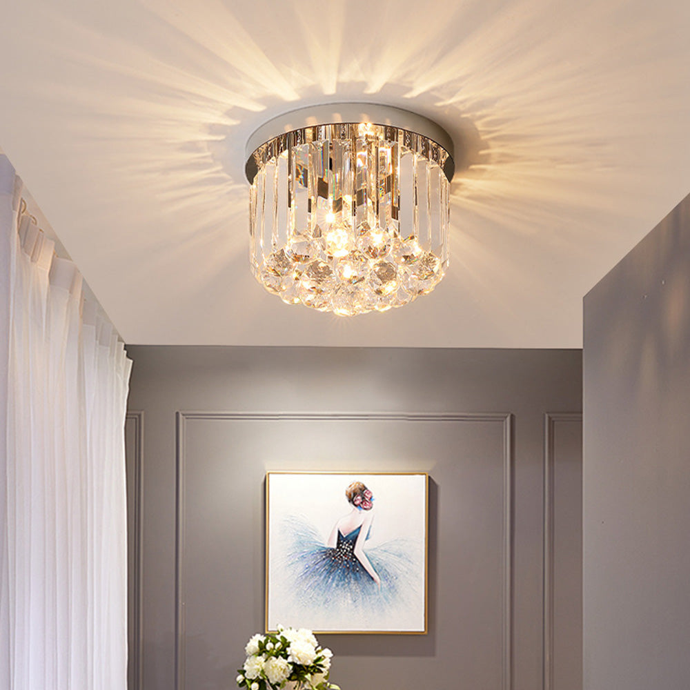 Prisma | Luxe Kristallen Prismadrum Plafondlamp