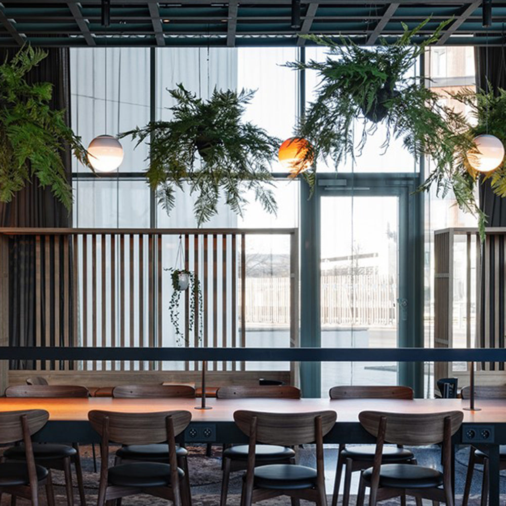 Lithose | Artistieke Sferische Bubbel Glazen Hanglamp