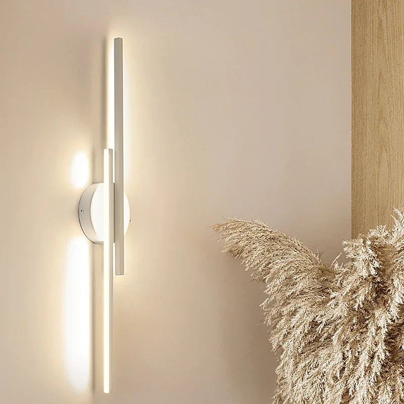 Niris | Moderne Nordic Dubbele Lijn Schijf Wandlamp