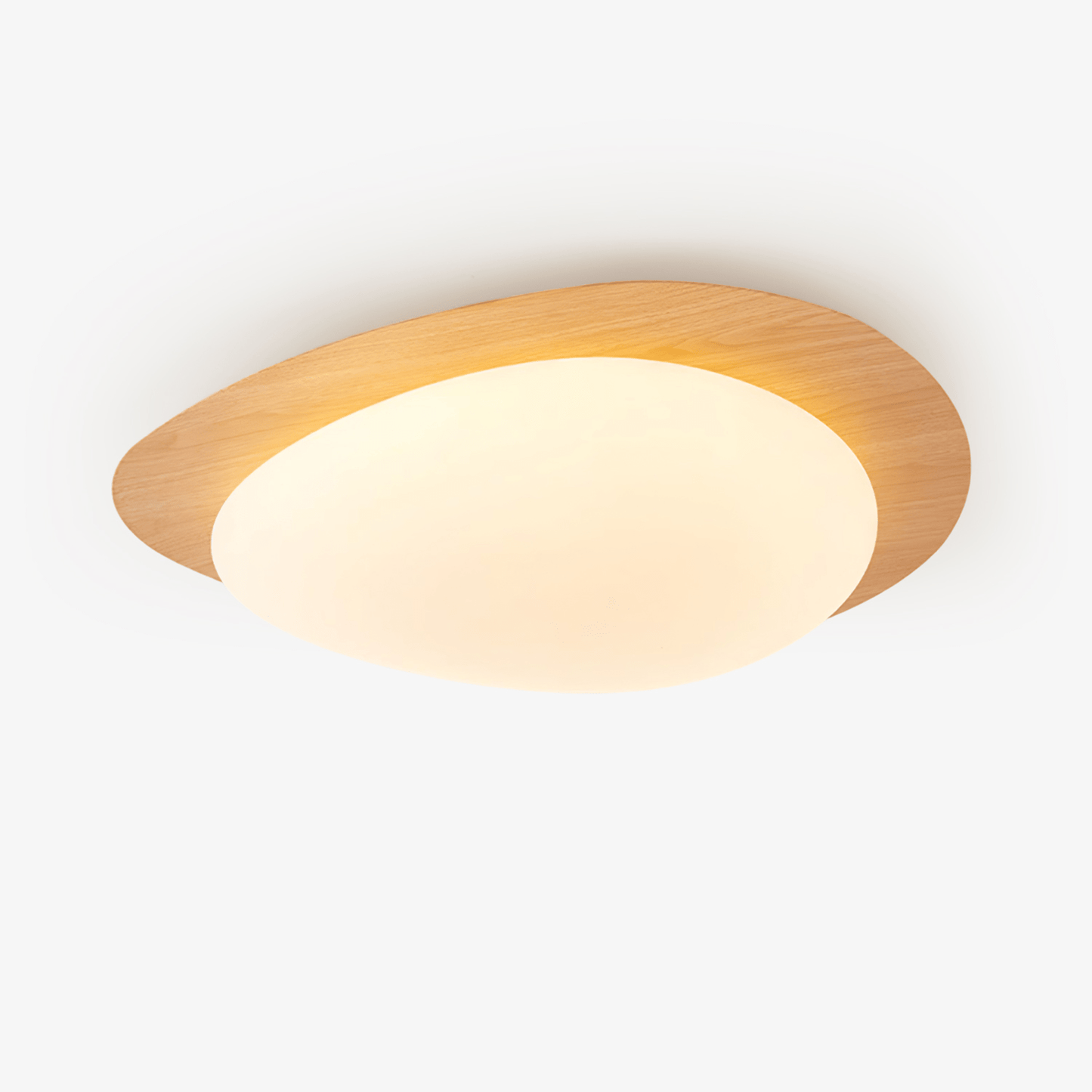Elenorris | Sculpturale Kiezel Silhouet Opbouw Plafondlamp