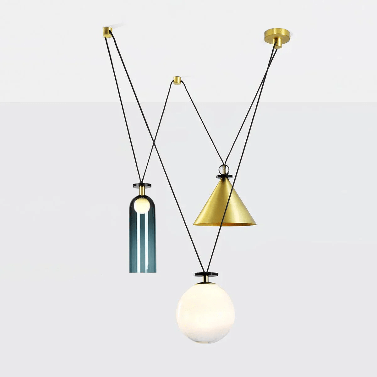 Vondisur | Minimalistische Geometrische Modulaire Hanglamp