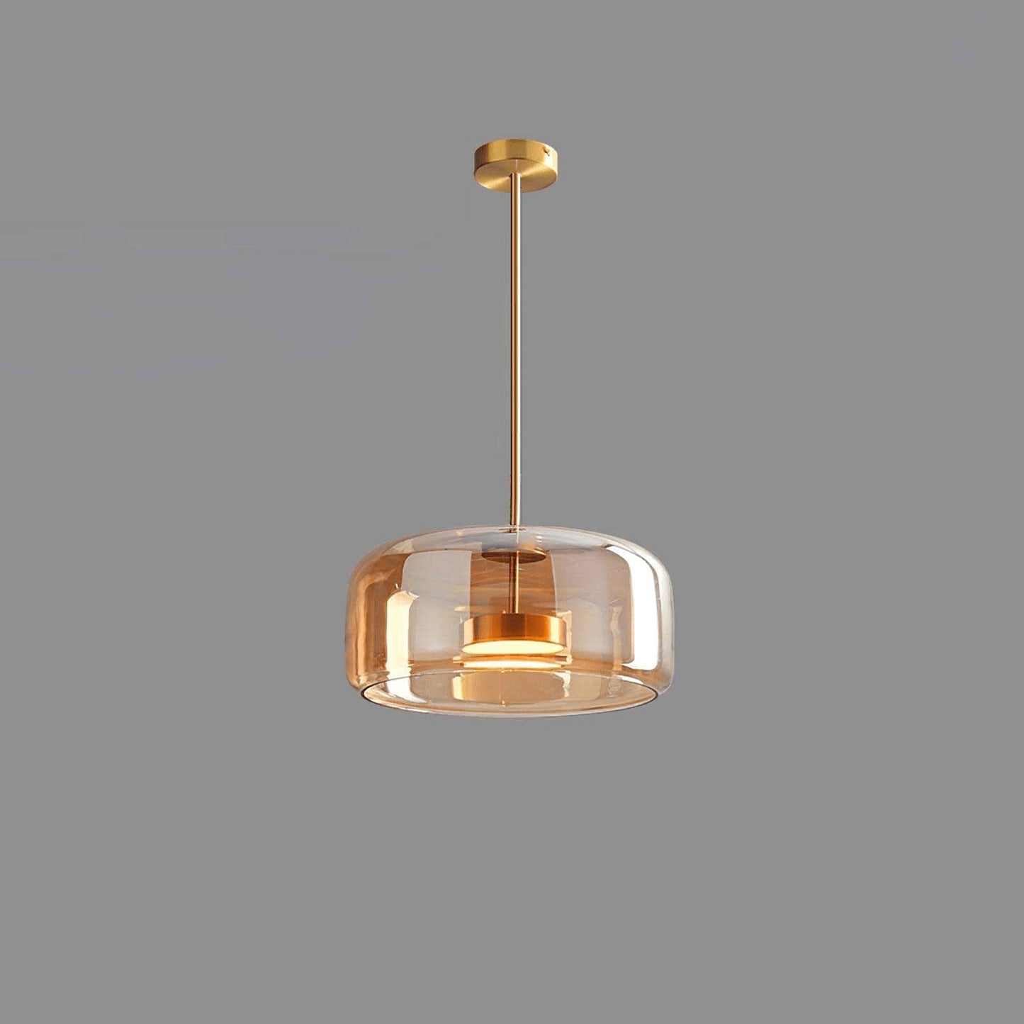 Orionth | Geometrische Sculpturale Handgeblazen Glazen Bol Hanglamp