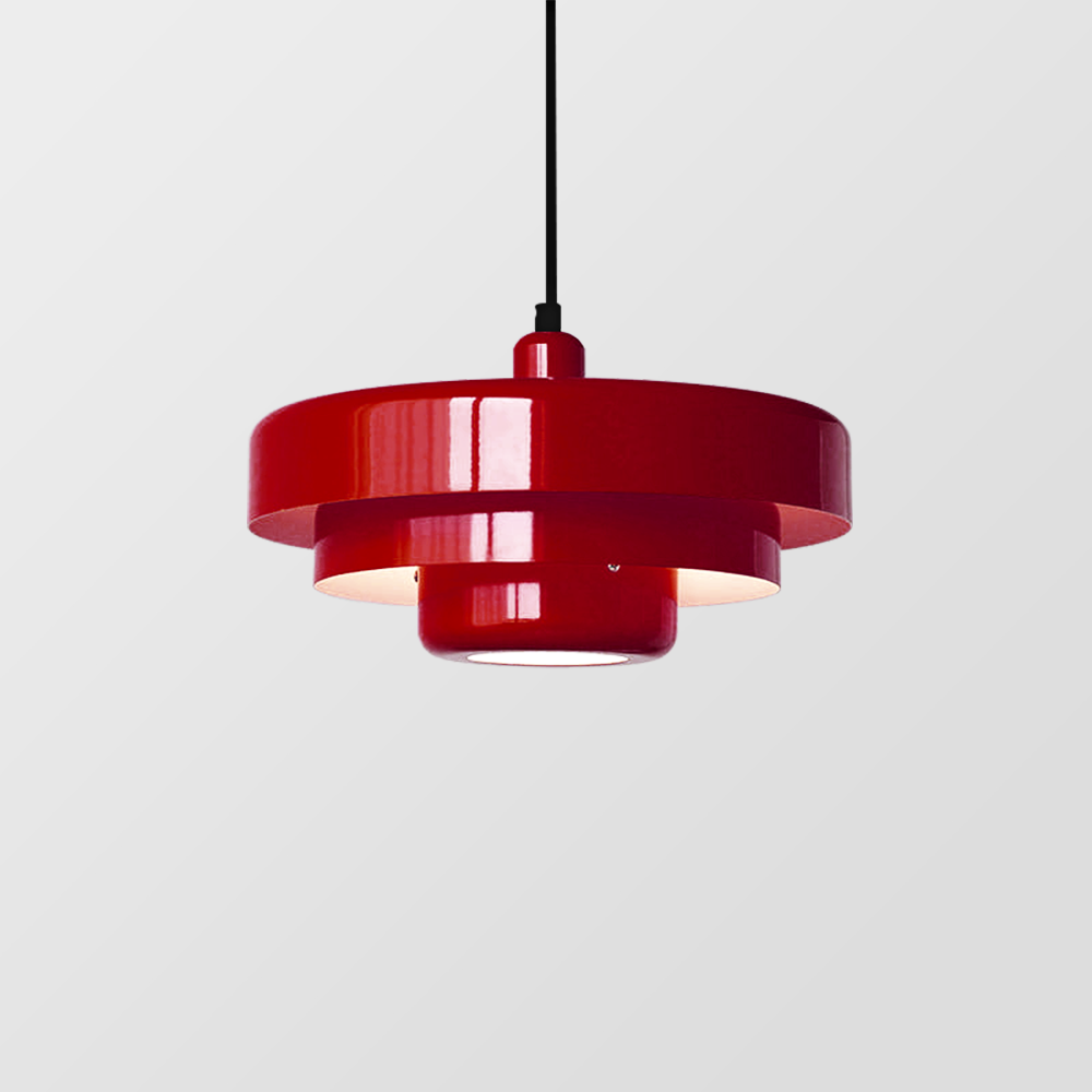 Retrova | Mid-Century Moderne Laaggedraaide IJzeren Hanglamp
