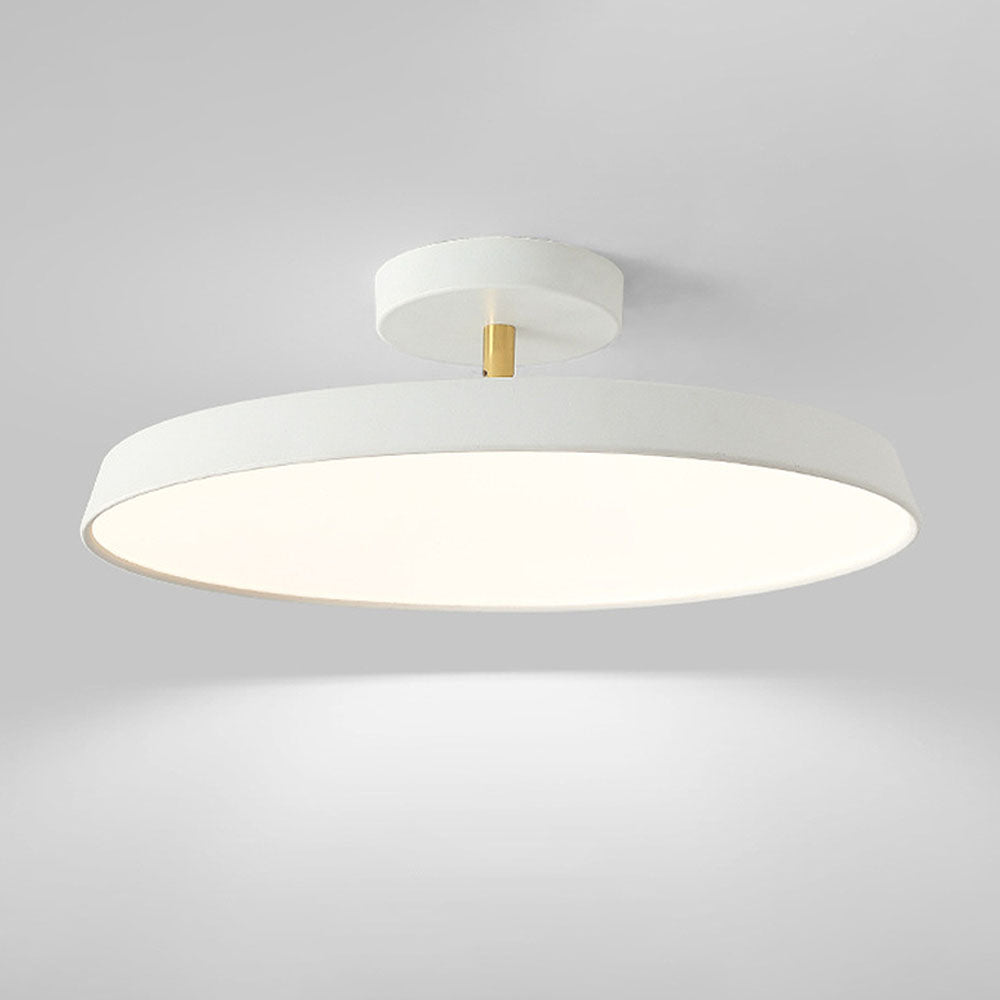 Novus | Hedendaagse Ronde Plafondlamp met Vlak Paneel