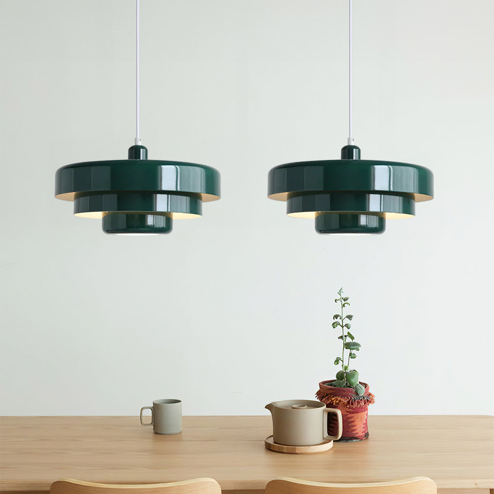 Retrova | Mid-Century Moderne Laaggedraaide IJzeren Hanglamp