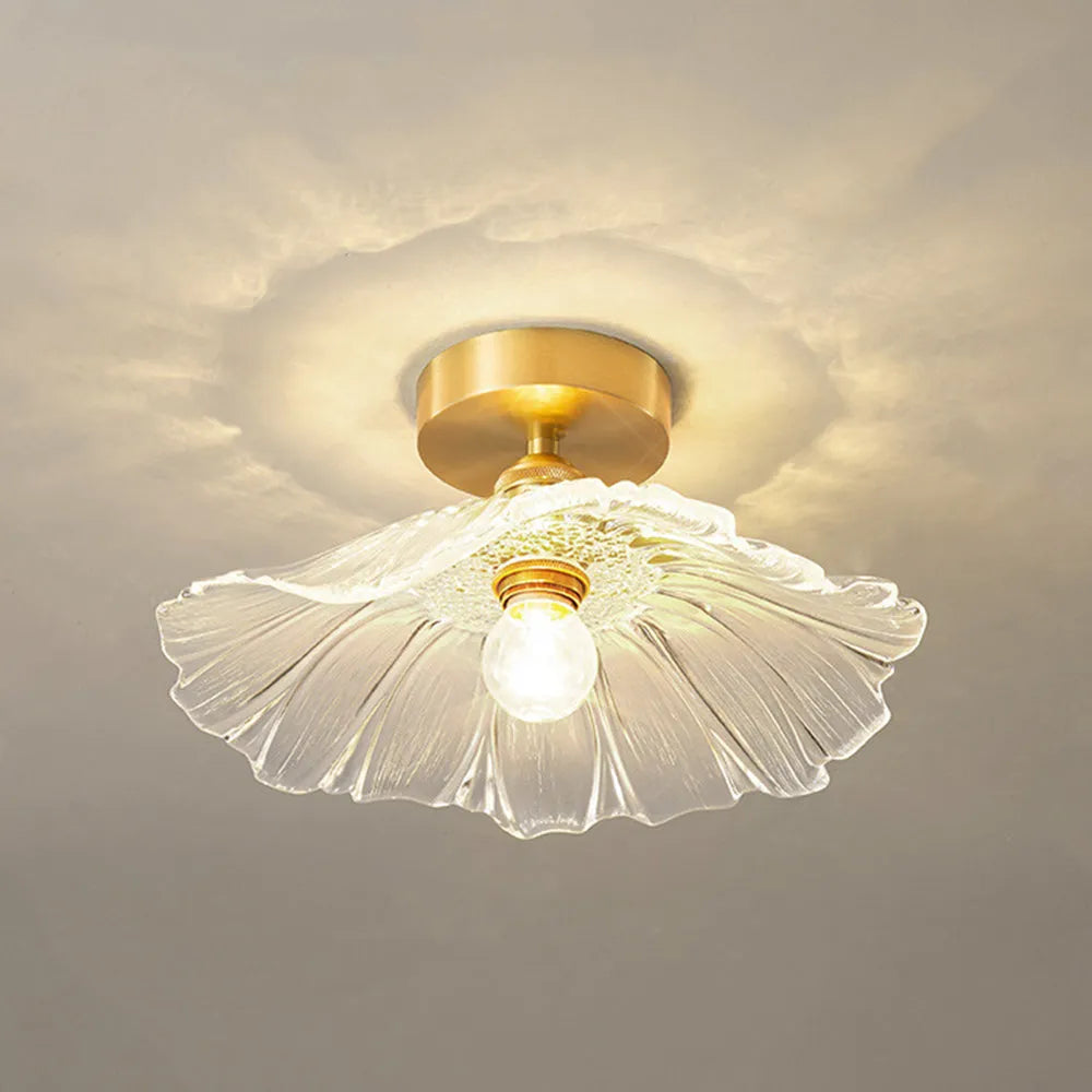 Floru | Luxe Bloem Glazen Plafond- en Hanglamp