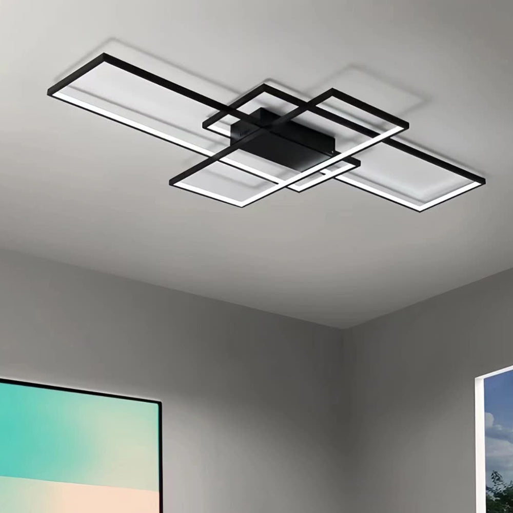 Nexa | Hedendaagse Overlappende Geometrische Plafondlamp