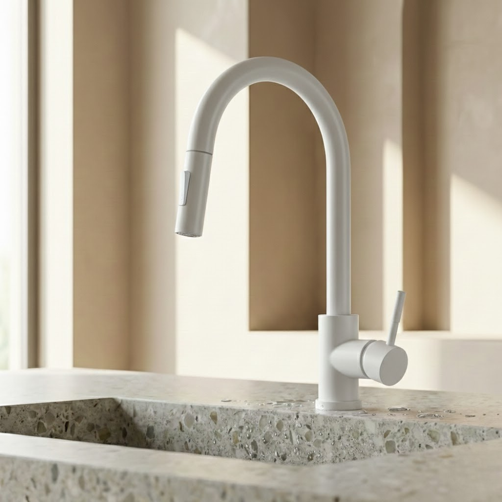 Auralux | Slimme Aanraak Keukenkraan met Uittrekbare Sprayer