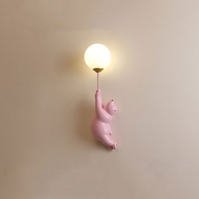 Bublo | Speelse Beer Ballon Wandlamp