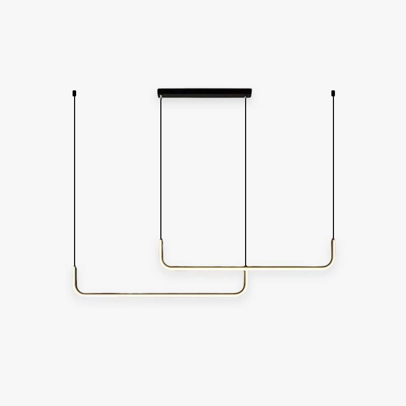 Alvura | Minimalistische Geometrische Lineaire Hanglamp