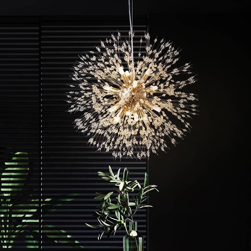 Aethelis | Stervormige Vuurwerk Paardenbloem Hang- en Plafondlamp
