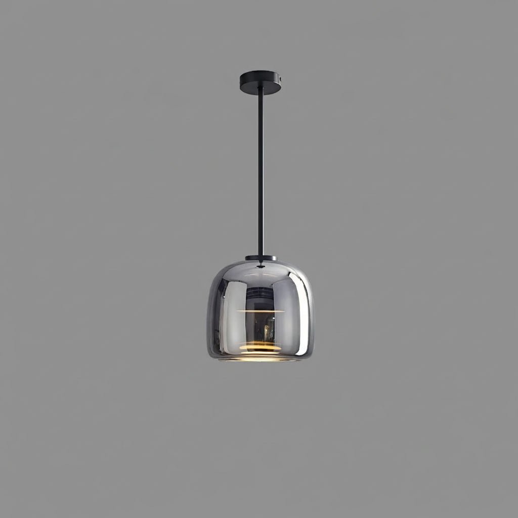 Orionth | Geometrische Sculpturale Handgeblazen Glazen Bol Hanglamp