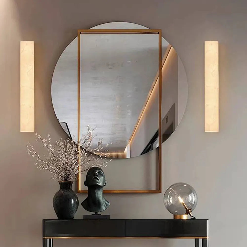 Aerisvall | Moderne Geometrische Slanke Rechthoekige Buitenwandlamp
