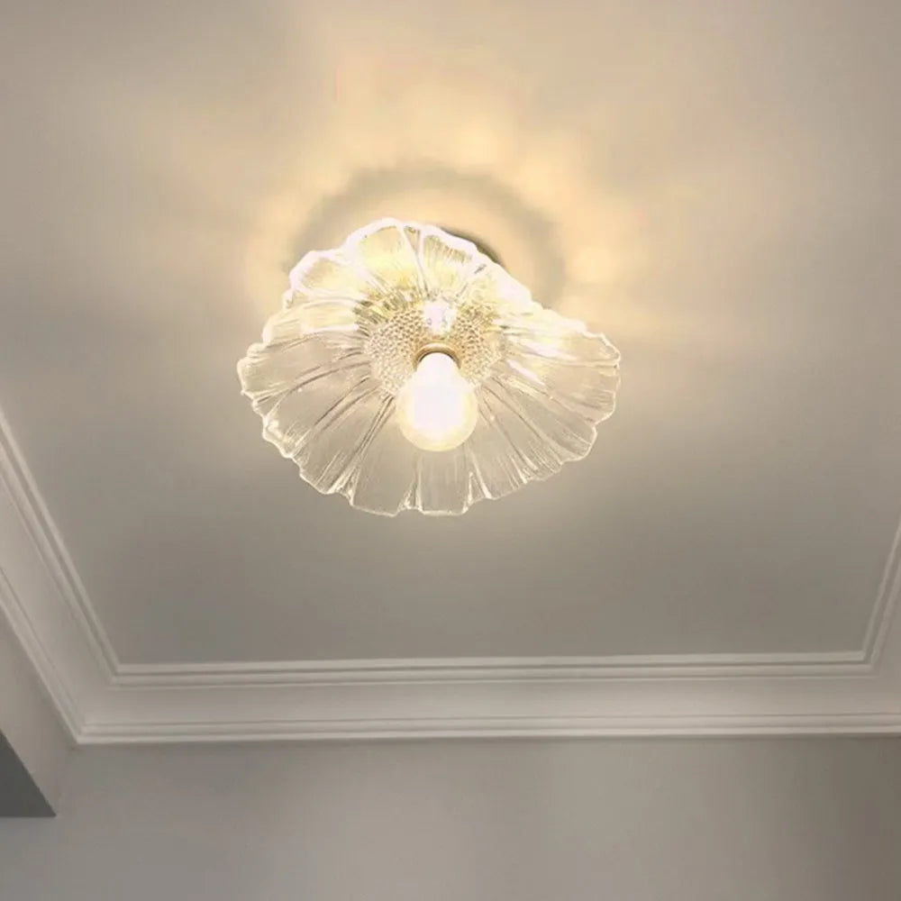 Floru | Luxe Bloem Glazen Plafond- en Hanglamp
