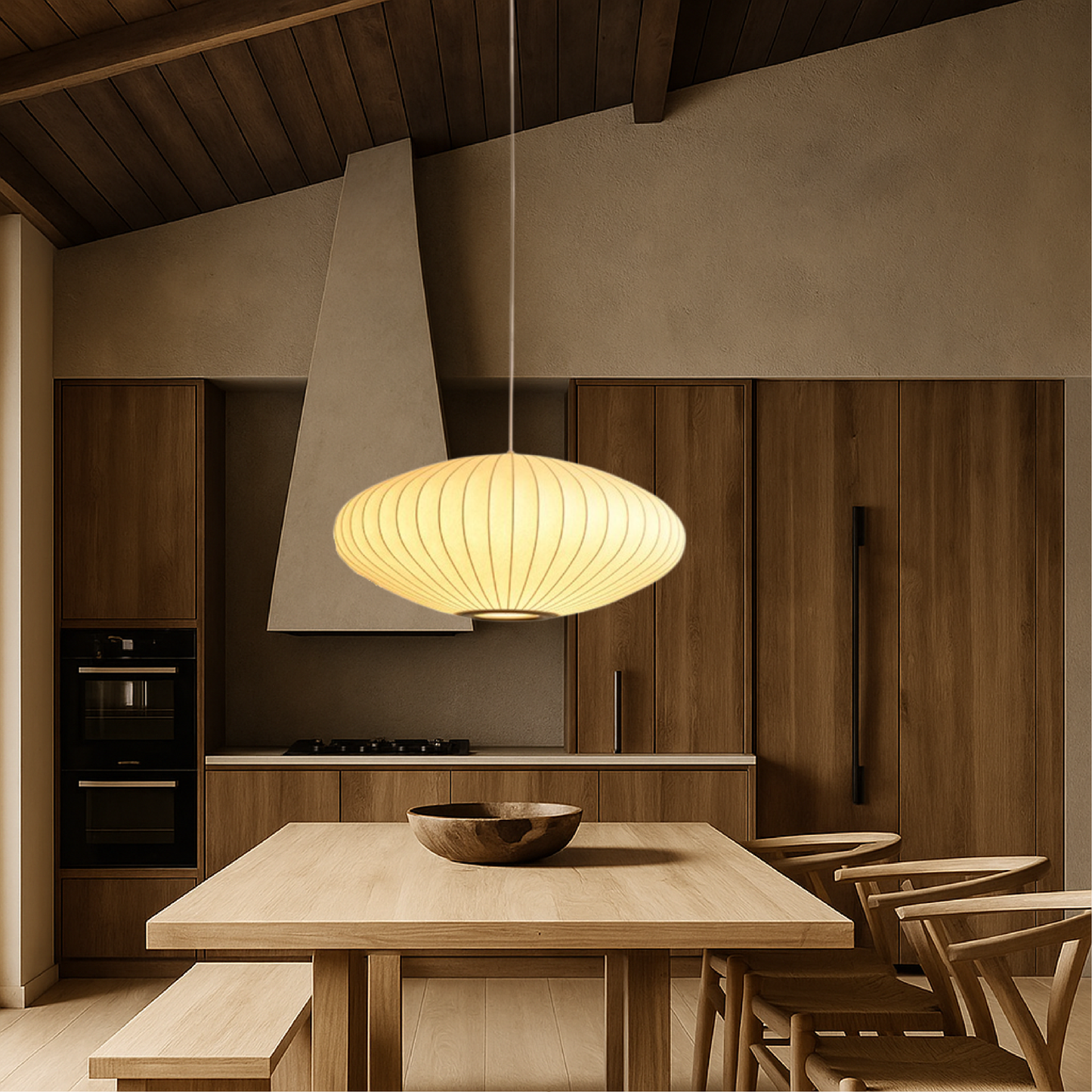 Seta | Moderne Italiaanse Geribbelde Hanglamp