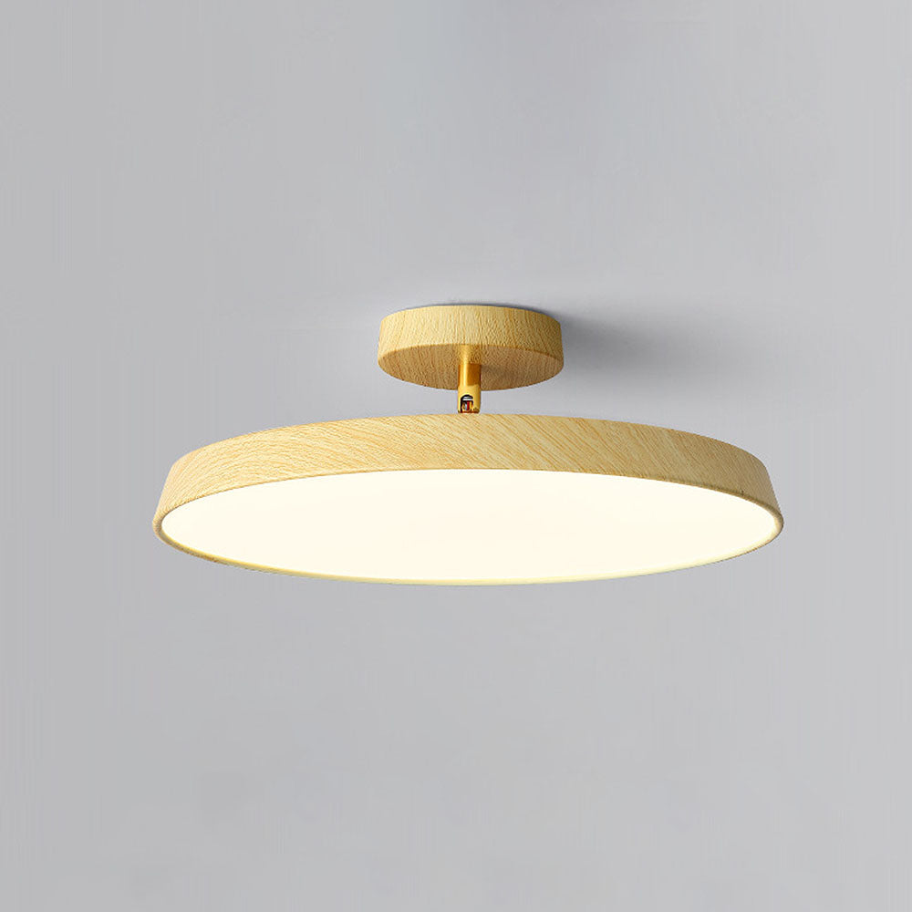 Novus | Hedendaagse Ronde Plafondlamp met Vlak Paneel