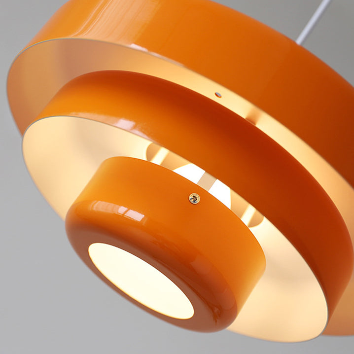 Retrova | Mid-Century Moderne Laaggedraaide IJzeren Hanglamp