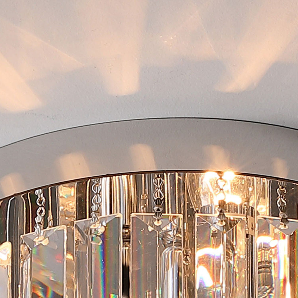 Prisma | Luxe Kristallen Prismadrum Plafondlamp