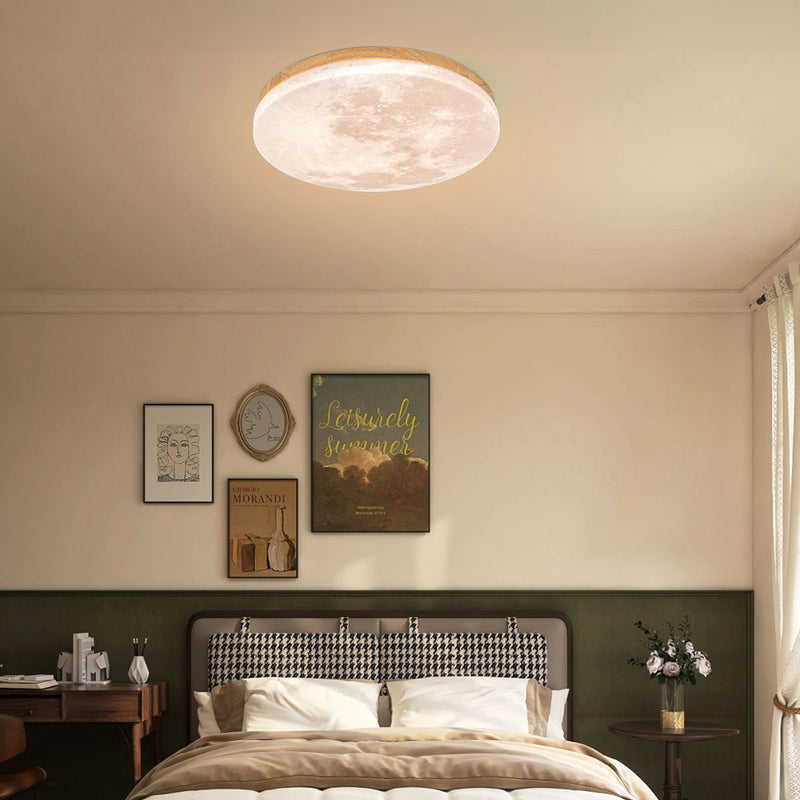 Lunis | Realistische Maan Textuur Plafondlamp
