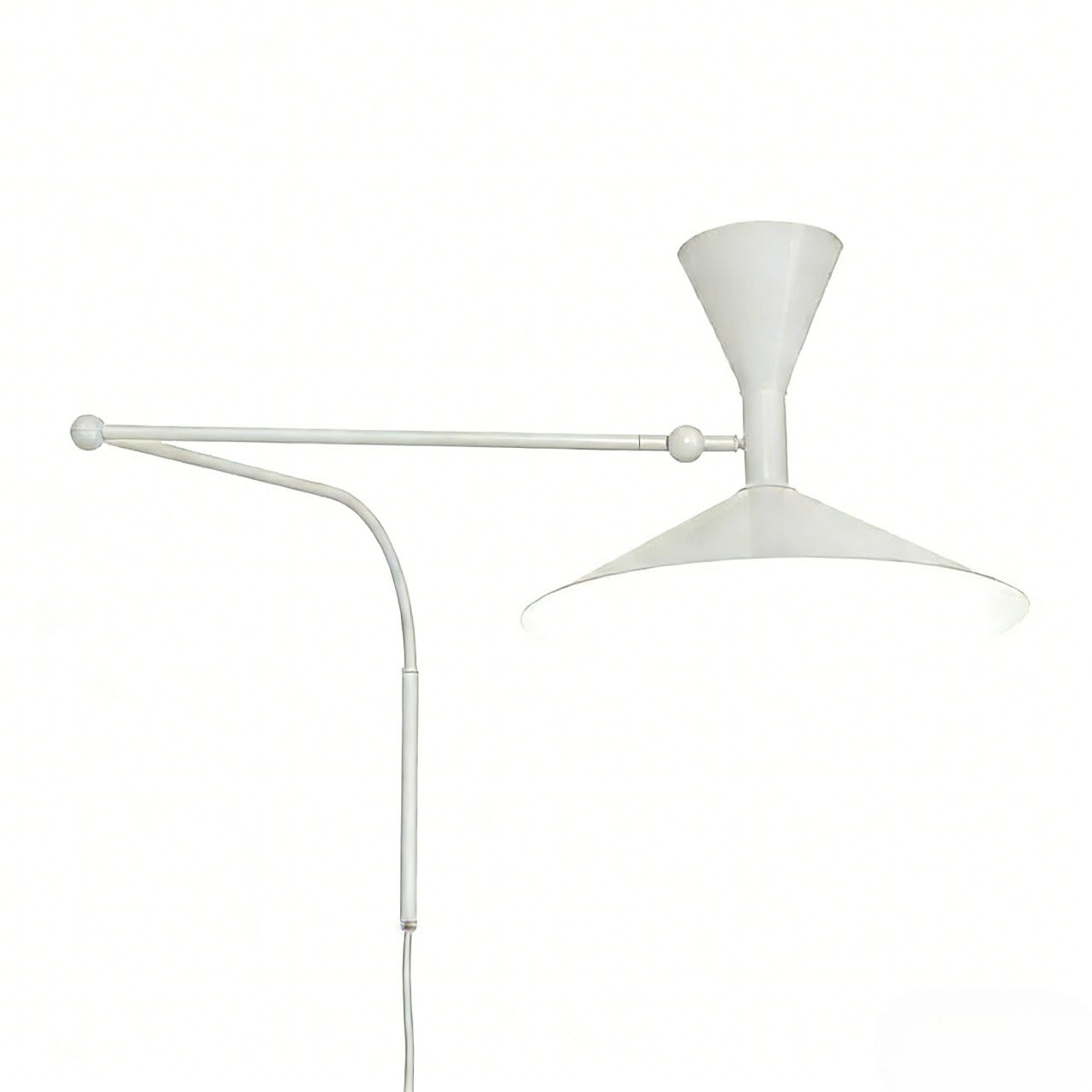 Elvinda | Sculpturale Verstelbare Aluminium Draaibare Wandlamp