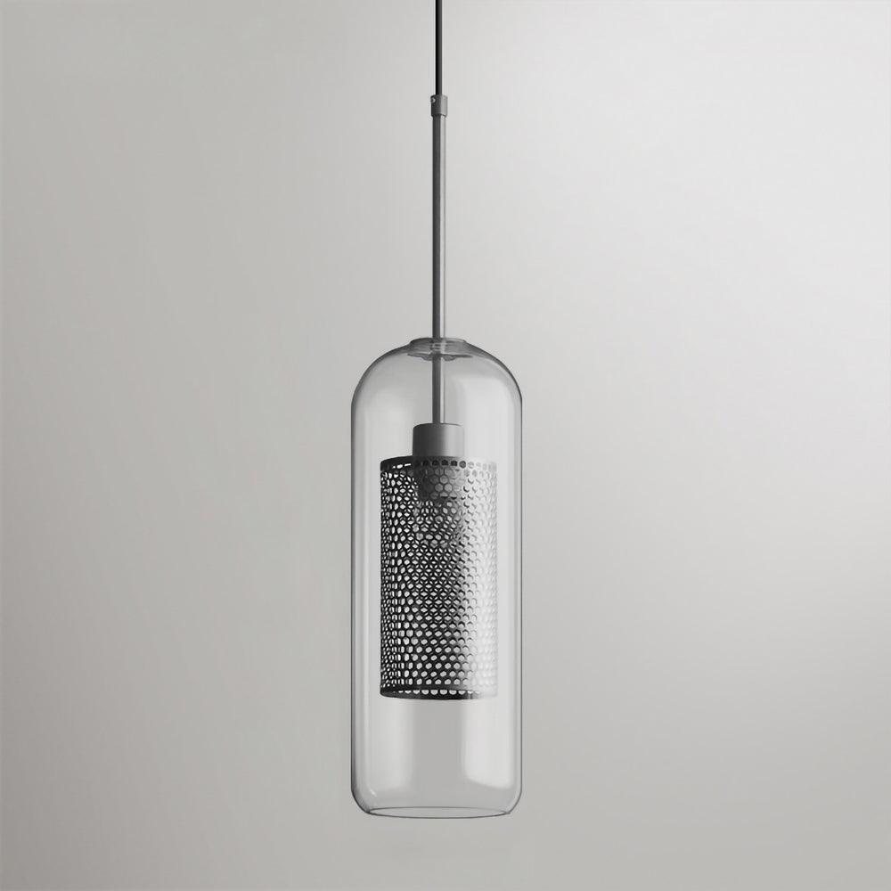 Cylura | Moderne Heldere Glas En Geperforeerde Binnenlamp Hanglamp