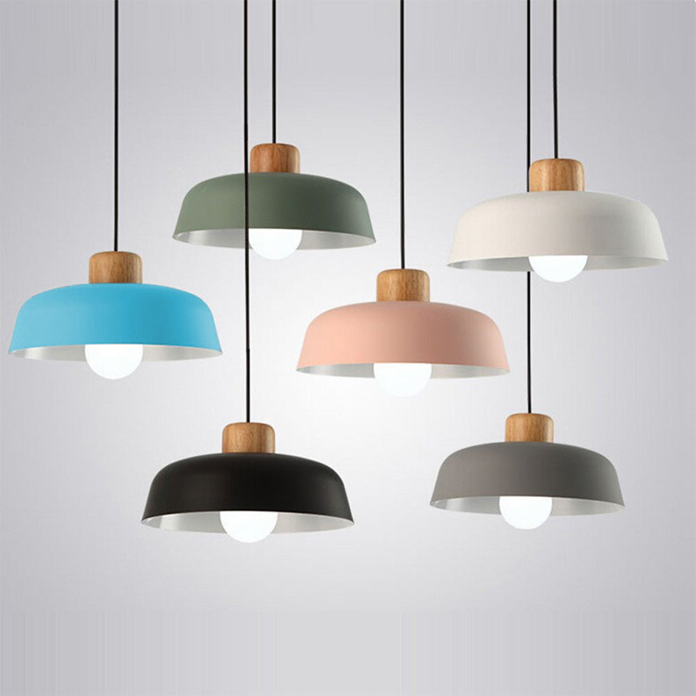 Ligna | Minimalistische Scandinavische Matte Koepel Hanglamp