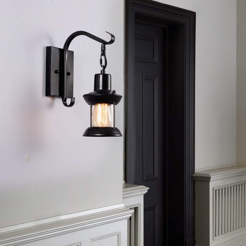 Kolar | Industriële Antieke Lantaarn Stijl Metalen Wandlamp