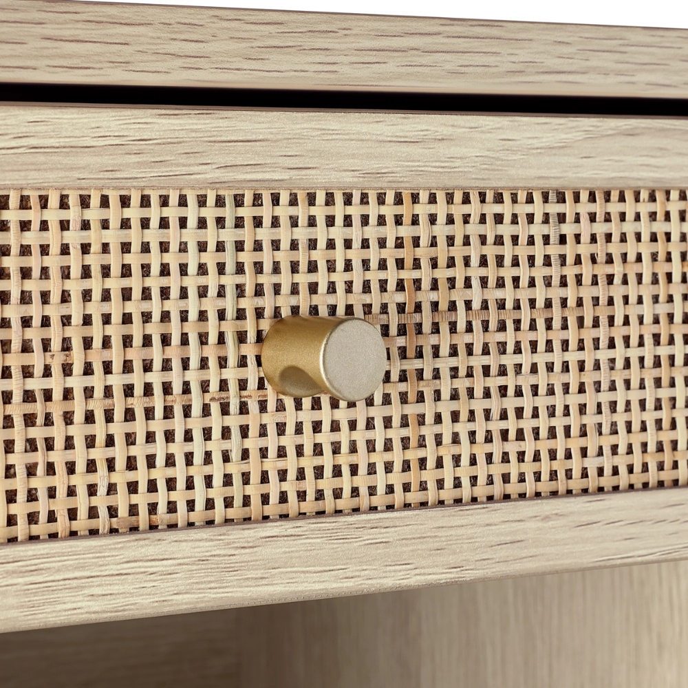 Orio | Wandgemonteerde Zwevende Nachtkast Met Opberglade En Open Niche