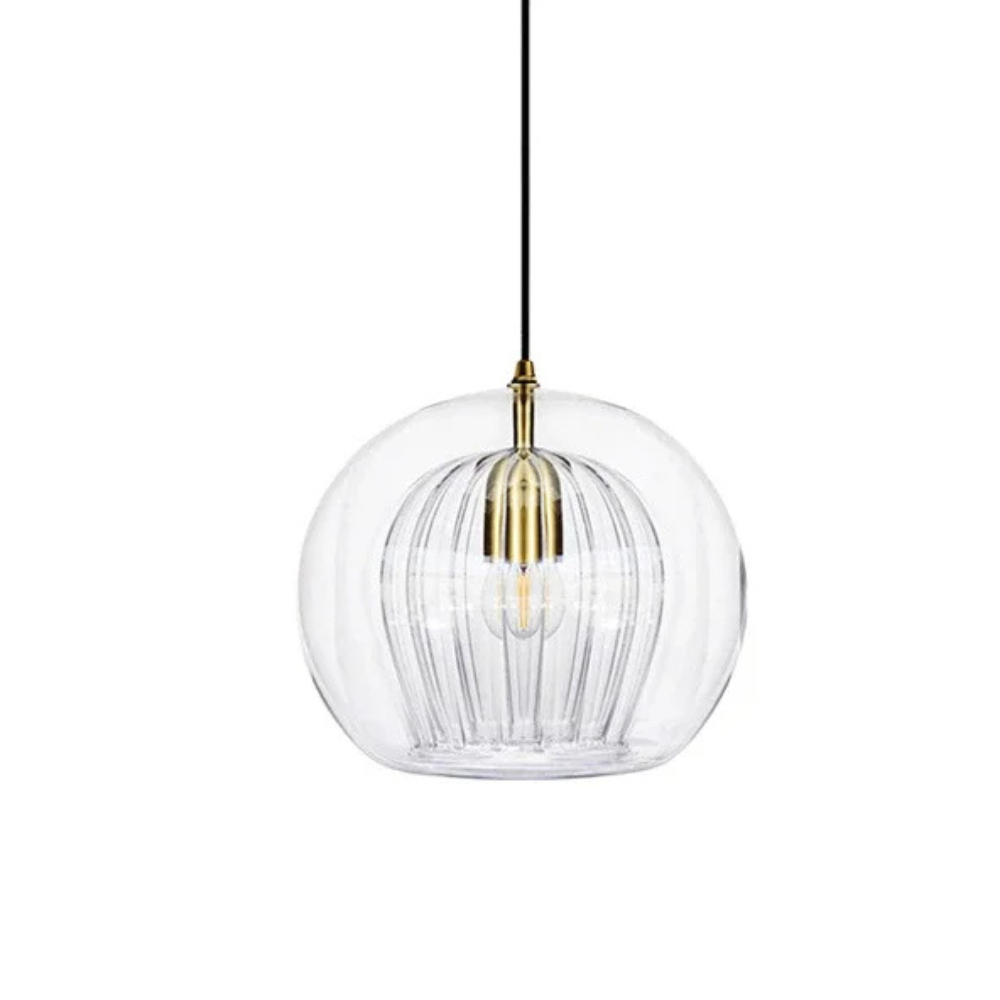 Lucia | Moderne Handgeblazen Glas Globe Hanglamp