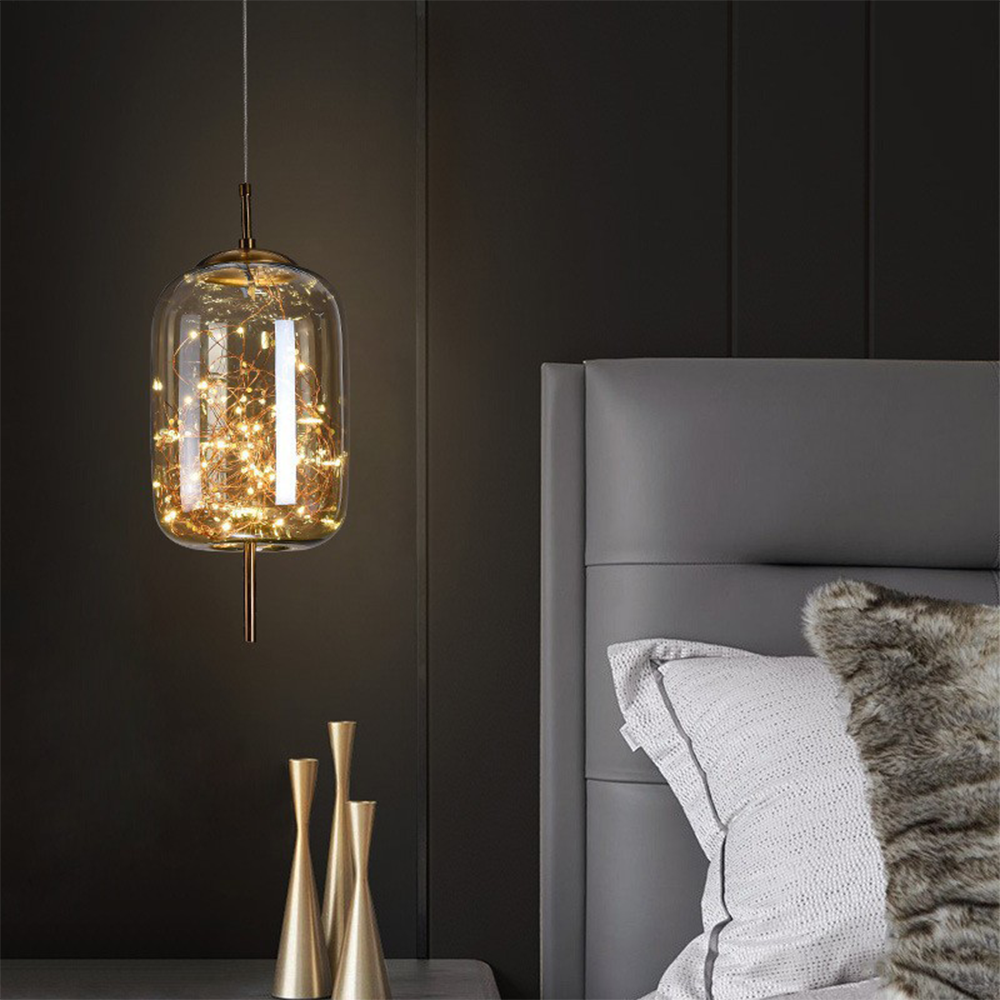 Astral | Nordic Sterrenachtige Glazen Hanglamp
