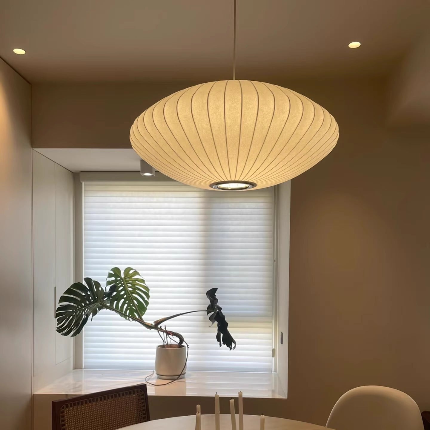 Seta | Moderne Italiaanse Geribbelde Hanglamp