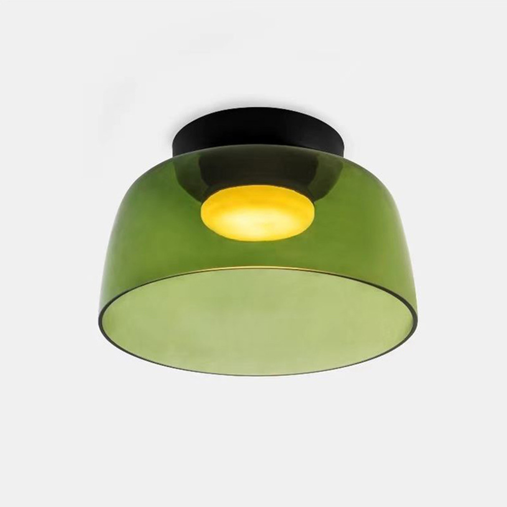 Nebula | Moderne Laagglanzende Glazen Koepel Plafondlamp