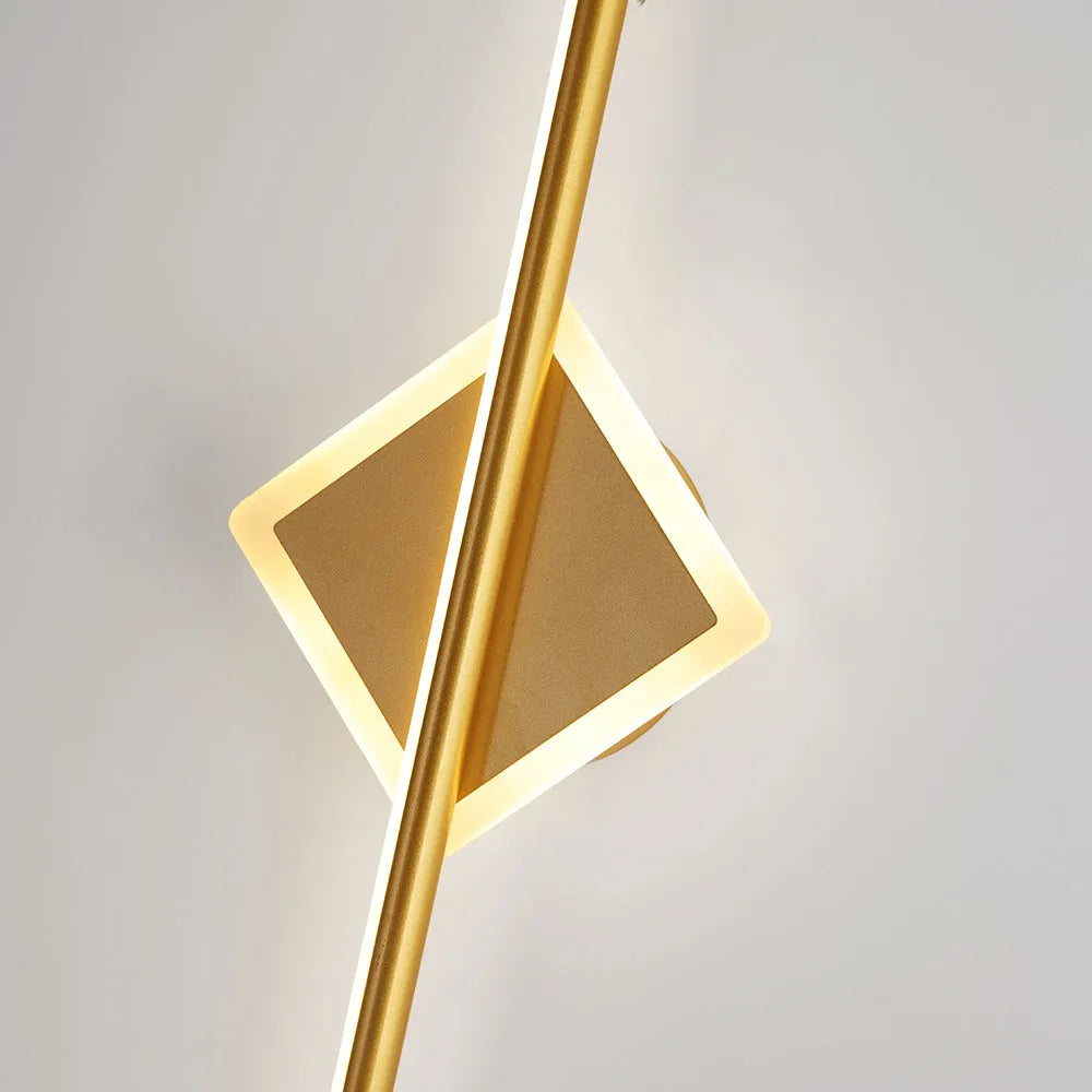 Vaelux | Minimalistische Lineaire Geometrische Silhouet Vanity Wandlamp
