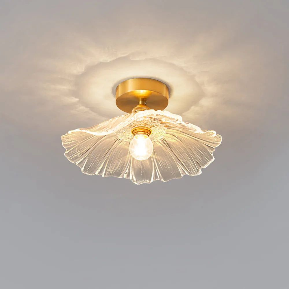 Floru | Luxe Bloem Glazen Plafond- en Hanglamp