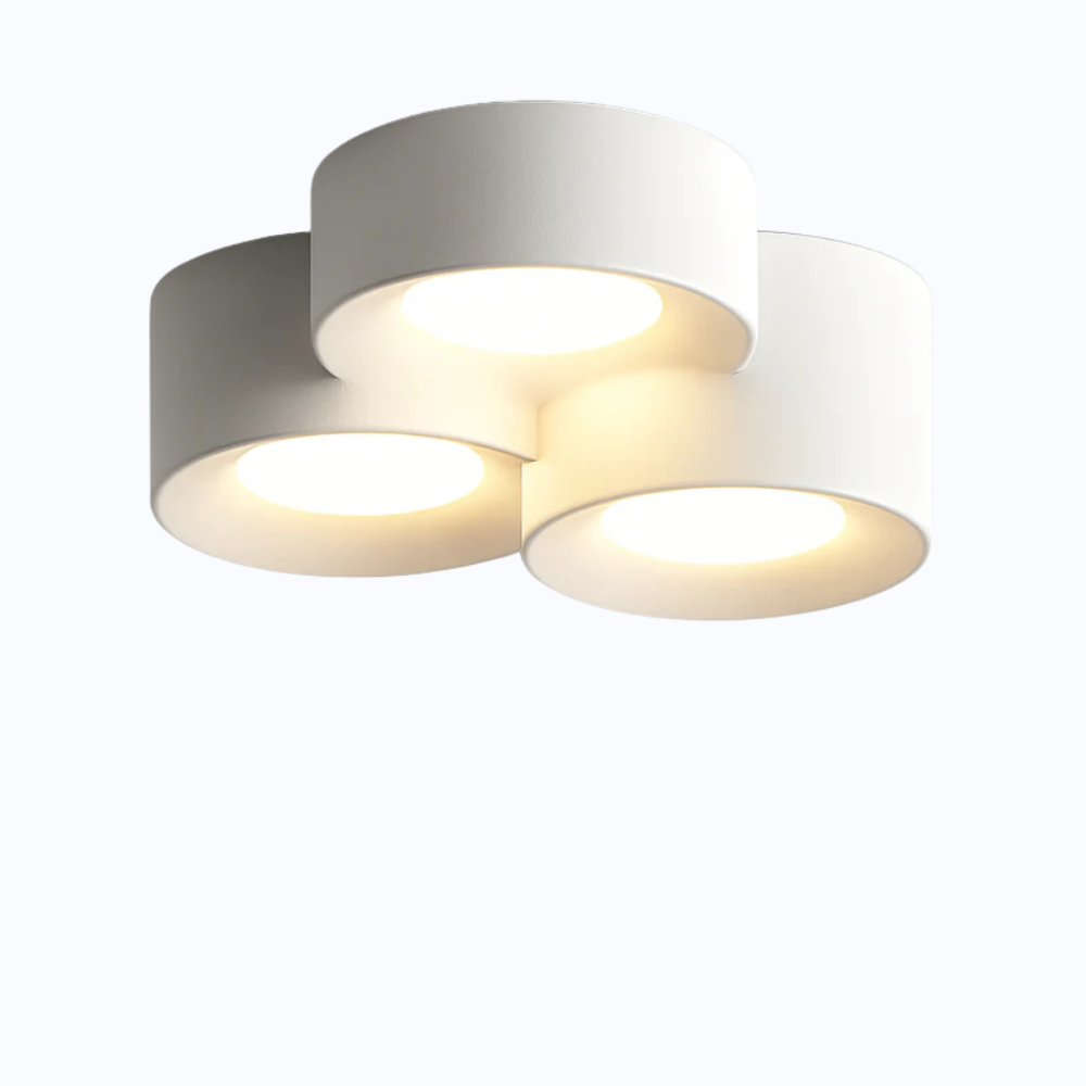 Velgren | Cilindrische Minimalistische Opbouw Plafondlamp